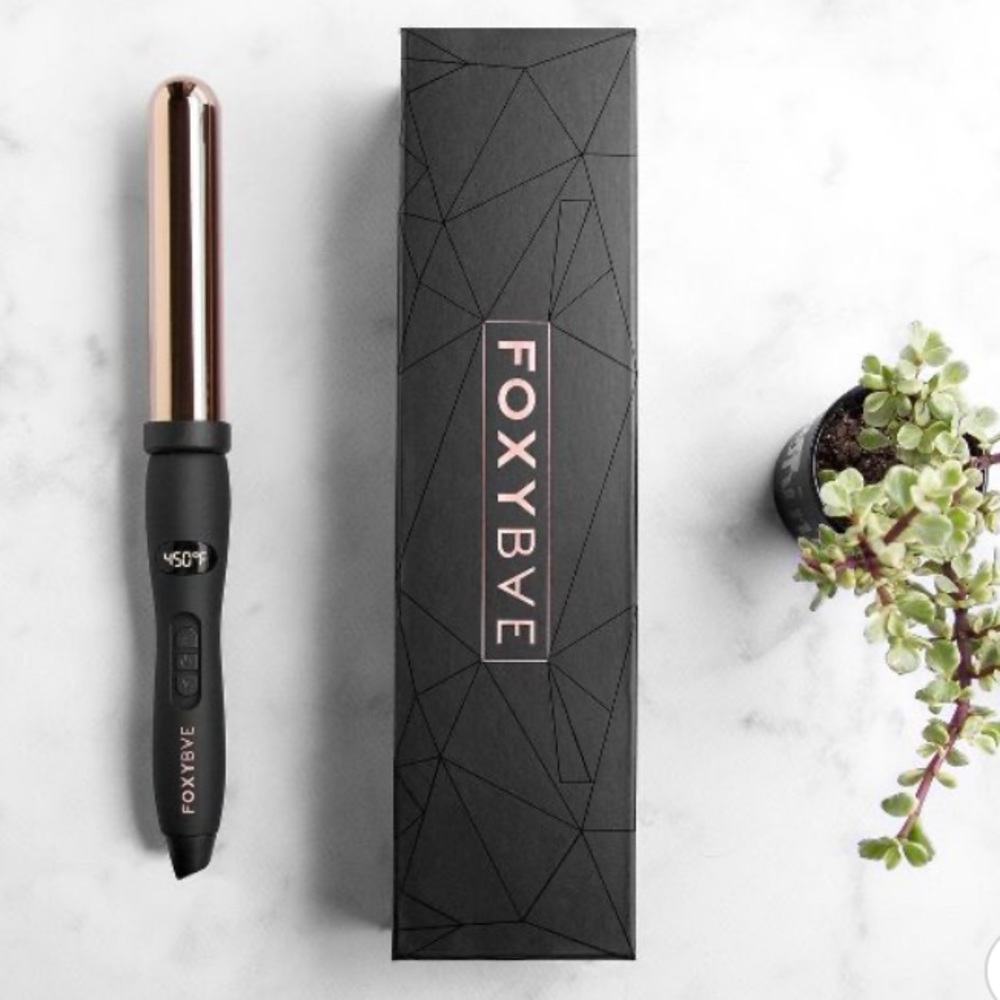 FoxyBae Rose Gold Single Barrel Curling Iron - 32mm